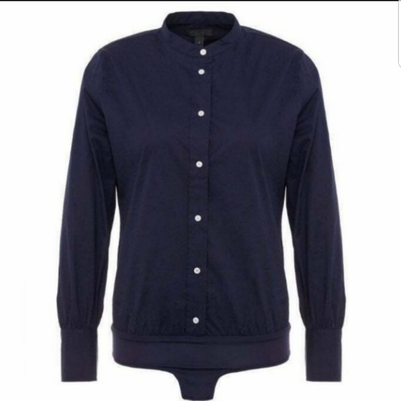 J.crew Bodysuit Dress shirt - Picture 1 of 6